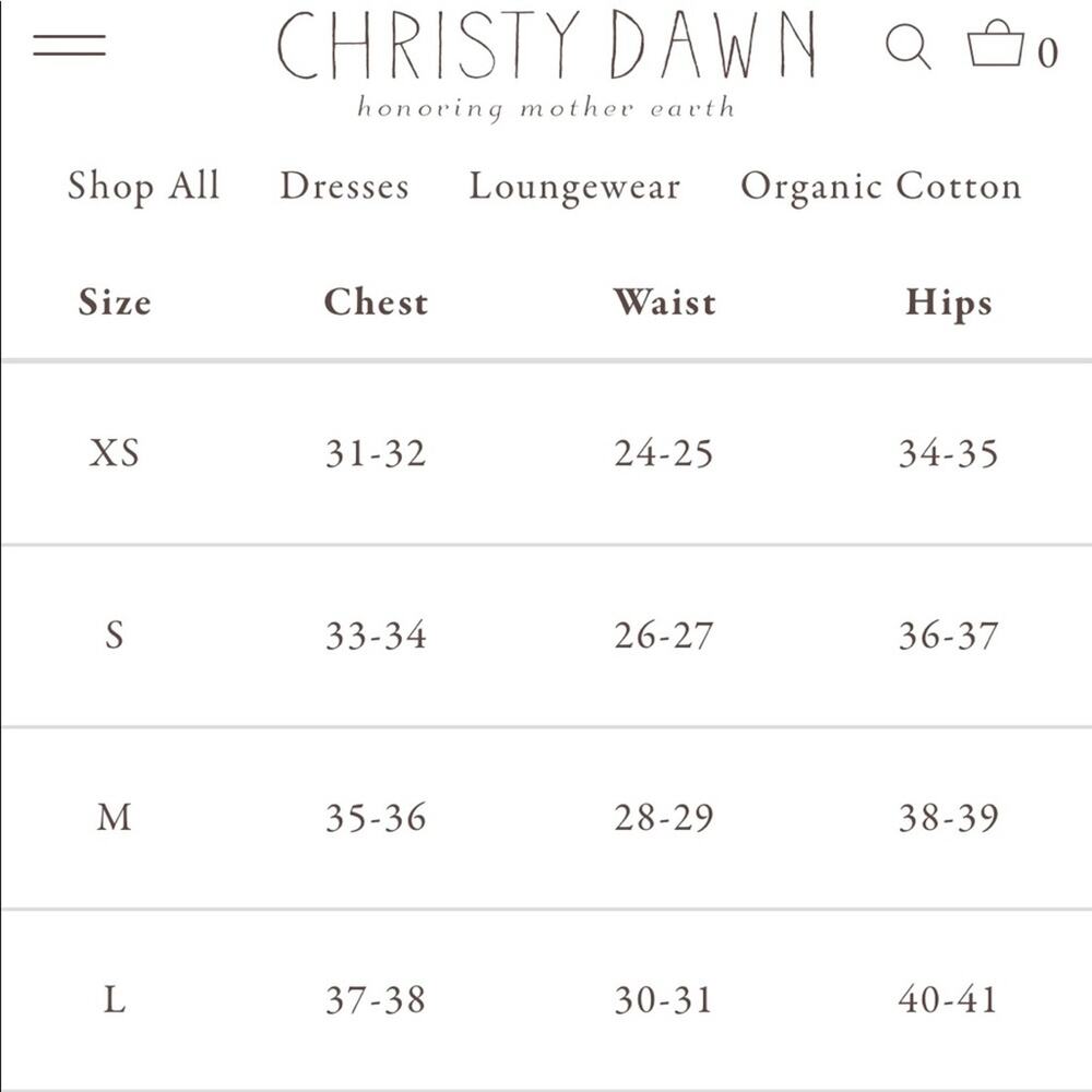 Christy Dawn Mia dress in Crimson Vine Cottagecore orange floral XS sustainable - Picture 14 of 14
